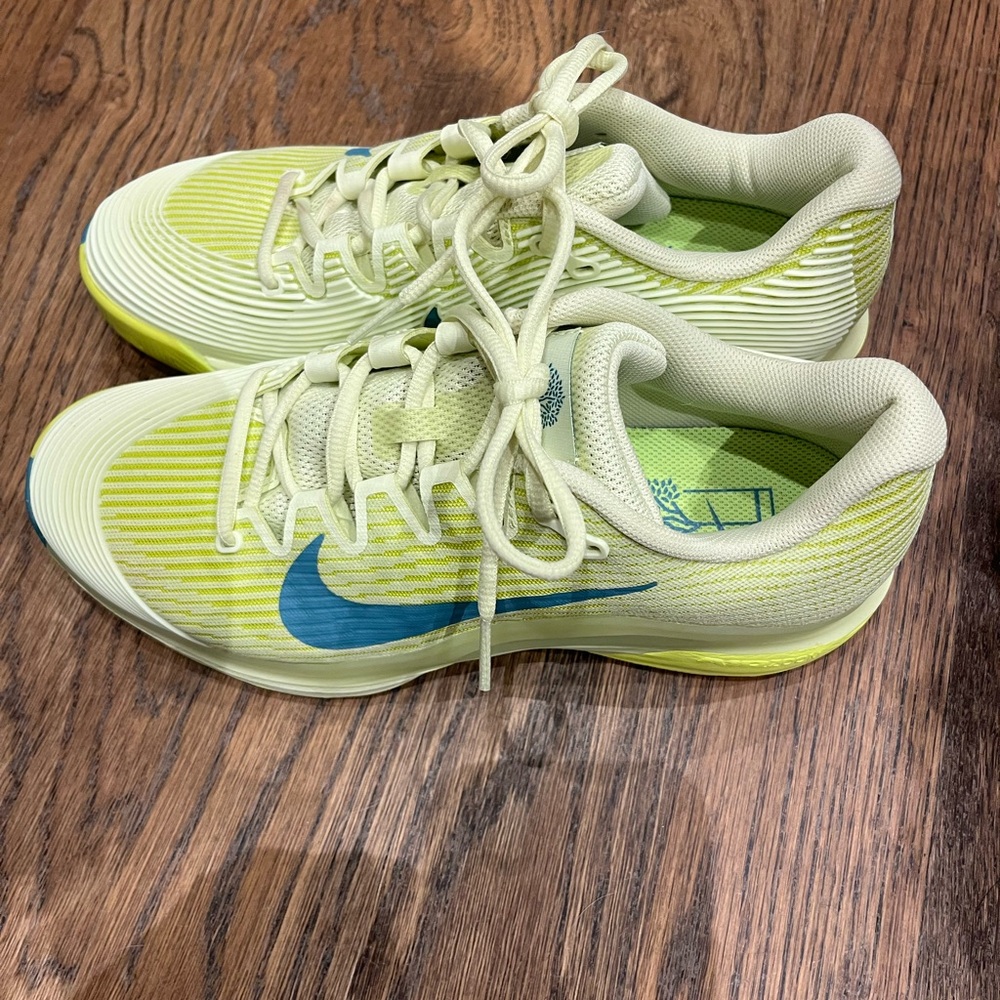 Nike Lime and Teal Sneakers